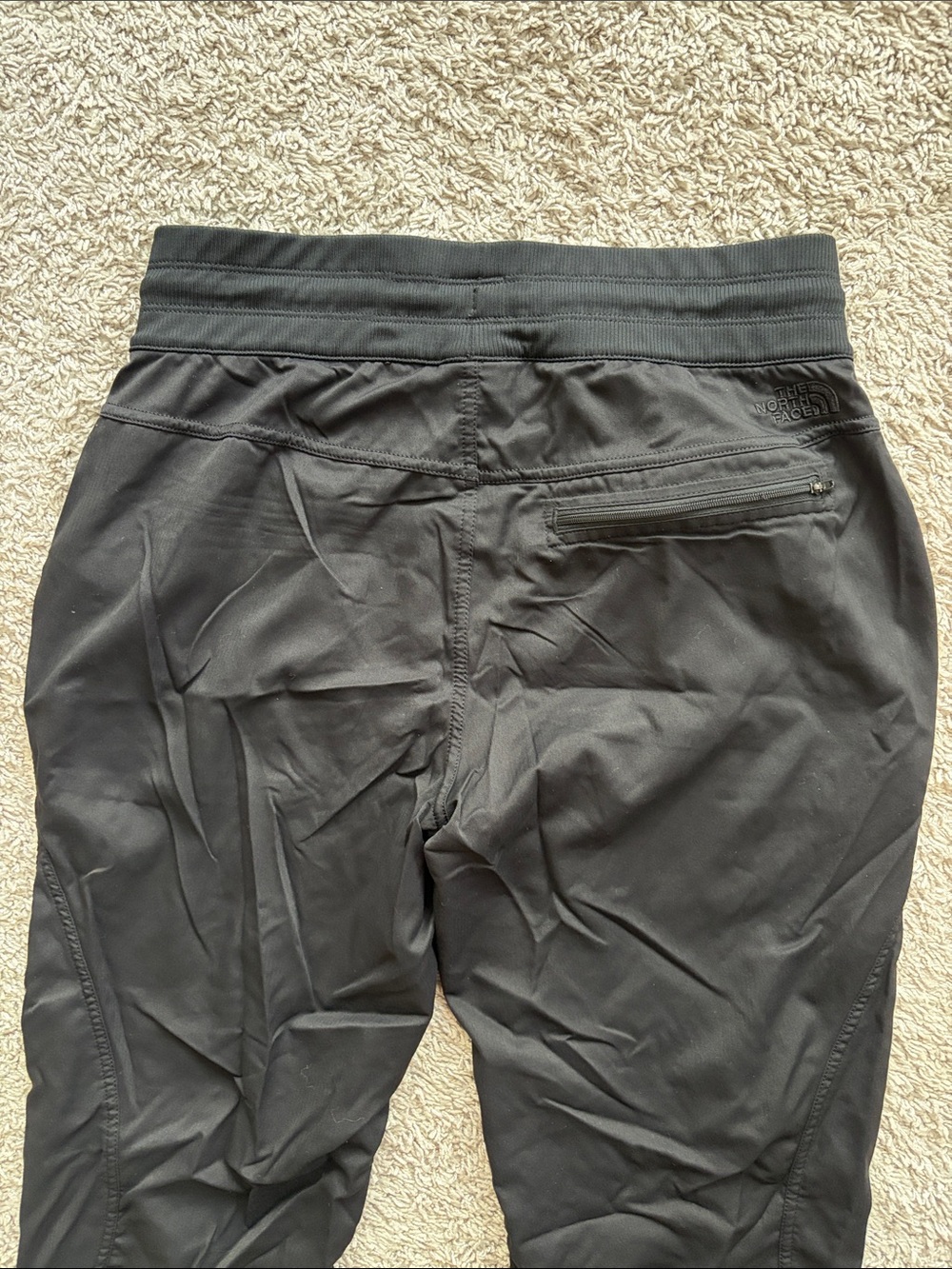 Women’s Black Performance Drawstring Pants - Picture 4 of 7